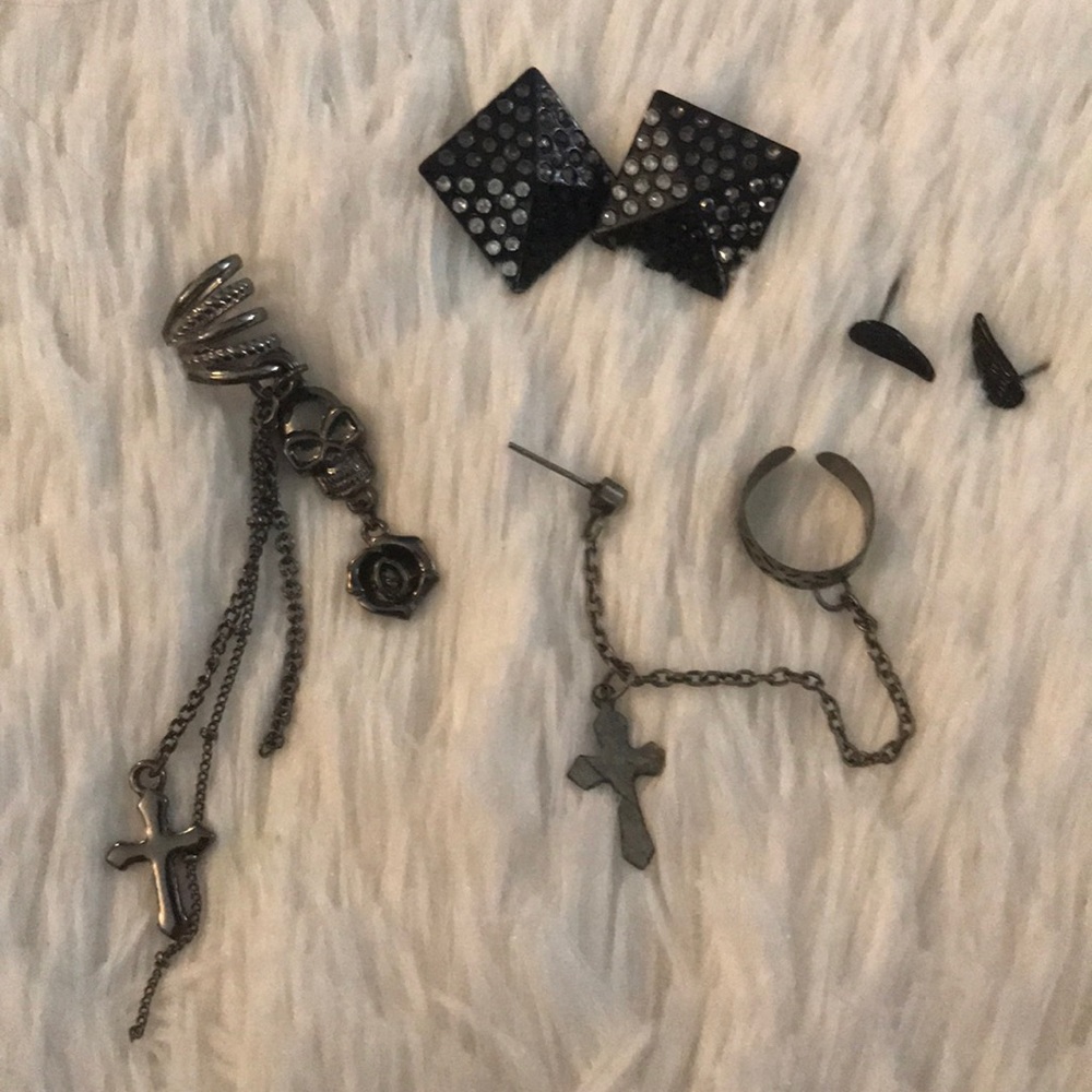 Gothic earring set